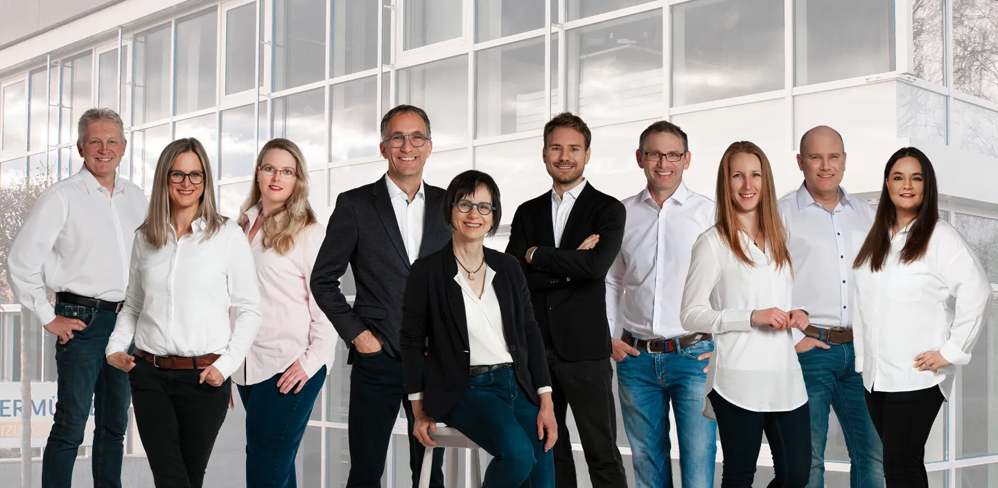 Das Büro-Team von Pulvermüller