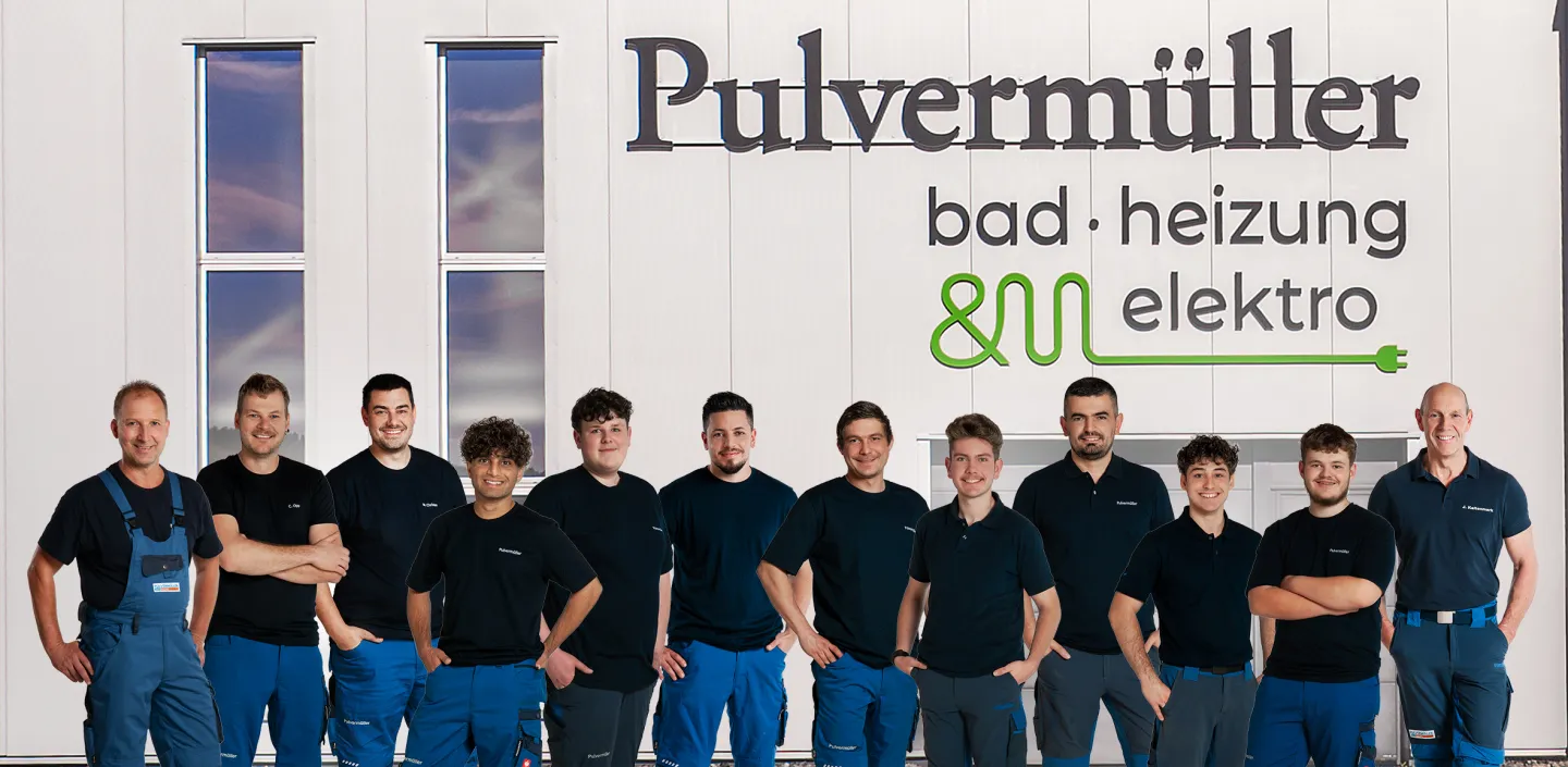 Das Monteur-Team von Pulvermüller