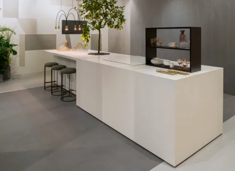 Küchenzeile von Marazzi in white Satin