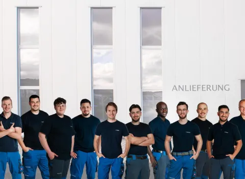 Das Monteur-Team von Pulvermüller